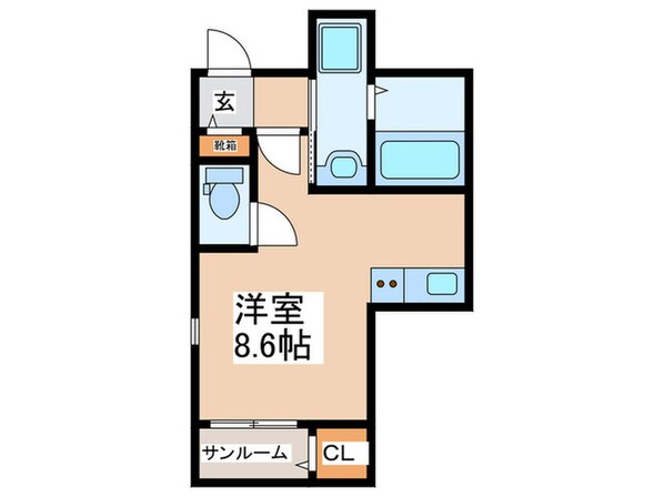 エスポアール春日Ⅴの物件間取画像